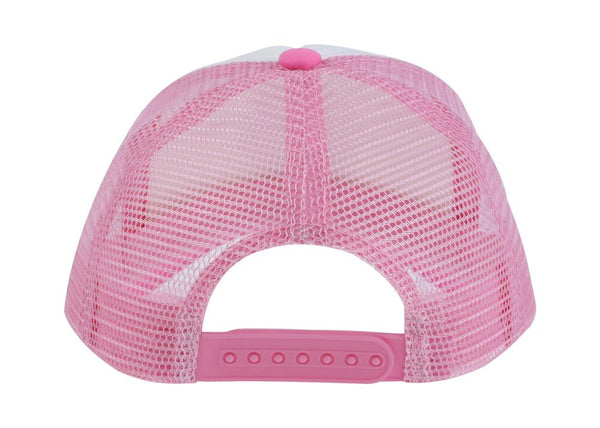 Capelli New York Girls Flower Smiley Trucker Hat