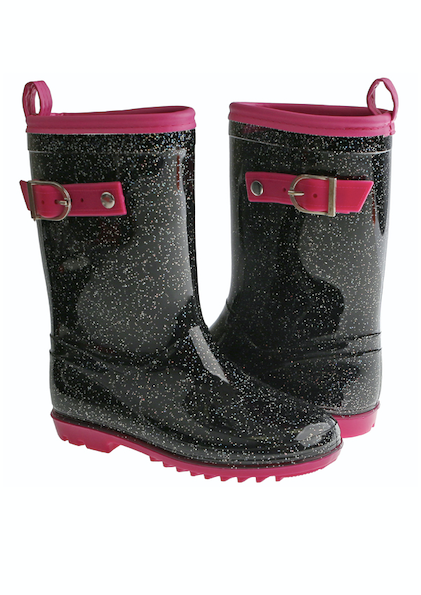 Capelli New York Girls Glitter Rain Boot