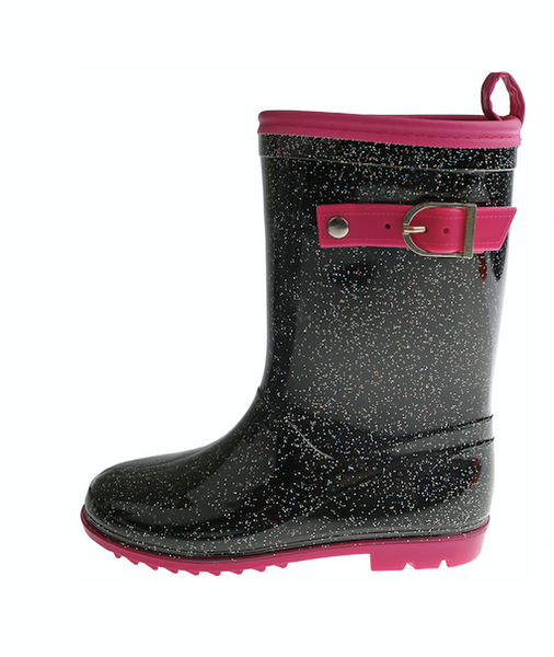 Capelli New York Girls Glitter Rain Boot