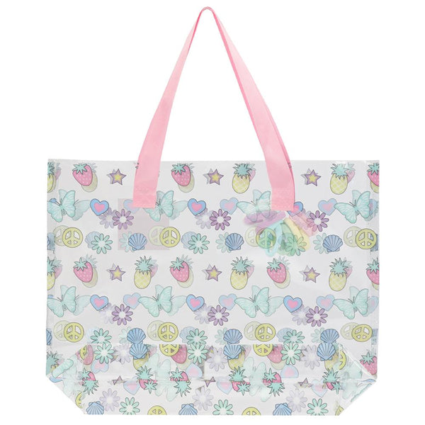 Capelli New York Girls Mixed Icon Jelly Tote Set