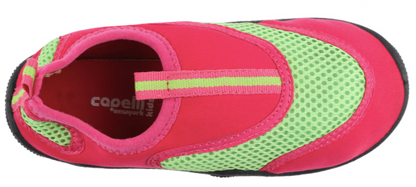 Capelli New York Girls Pink And Green Aqua Shoe