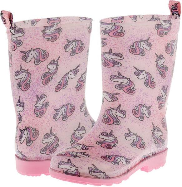 Capelli New York Girls Unicorn Jelly Rain Boot