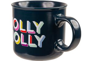 Capelli New York Holly Jolly Printed Camping Mug
