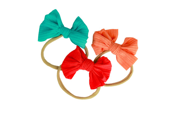 Capelli New York Infant Girls 10 Pack Bow Set