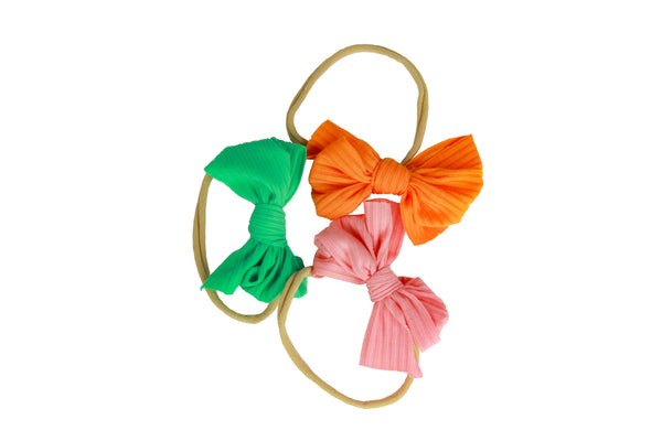 Capelli New York Infant Girls 10 Pack Bow Set