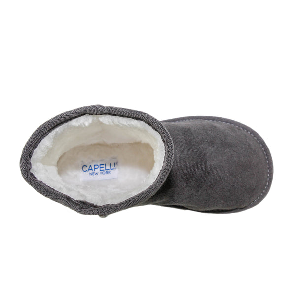 Capelli New York Kids Unisex Faux Suede Boots