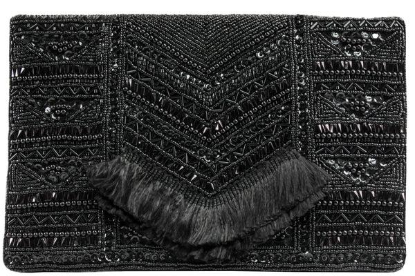 capelli new york Ladies Beaded Clutch