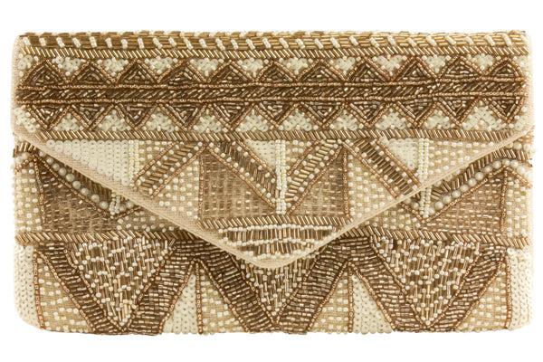 capelli new york Ladies Beaded Clutch