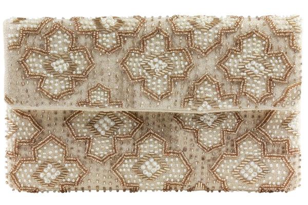 capelli new york Ladies Beaded Clutch