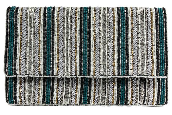 capelli new york Ladies Beaded Clutch