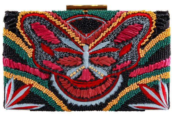 capelli new york Ladies Beaded Clutch