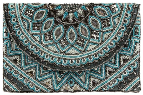 capelli new york Ladies Beaded Clutch