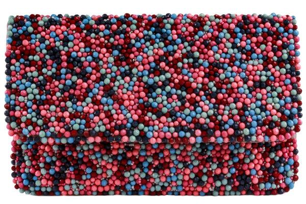 capelli new york Ladies Beaded Clutch