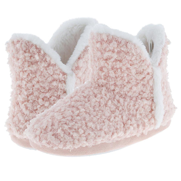 Capelli New York Ladies Blush Knit Slipper Boot