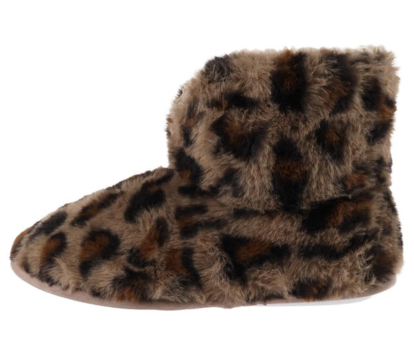Capelli New York Ladies Faux Fur Boot Slipper
