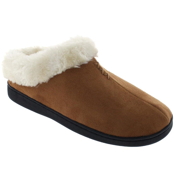 capelli new york Ladies Faux Fur Clog Slipper