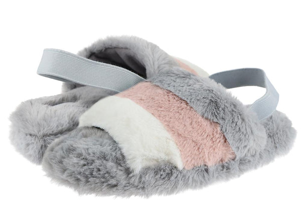 Capelli New York Ladies Faux Fur Slide Slipper
