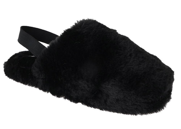 capelli new york Ladies Faux Fur Slipper