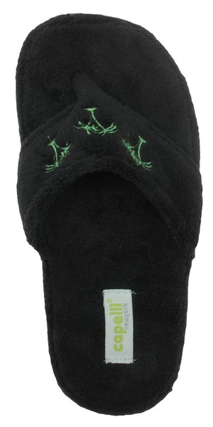 Capelli New York Ladies Micro Cozy Indoor Slipper
