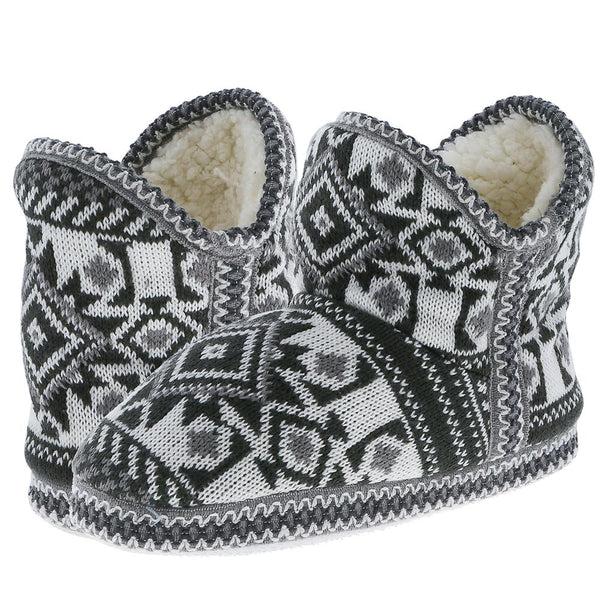 Capelli New York Ladies Tribal Knit Slipper Boot