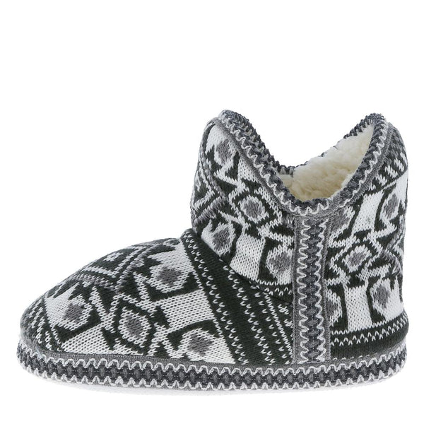 Capelli New York Ladies Tribal Knit Slipper Boot