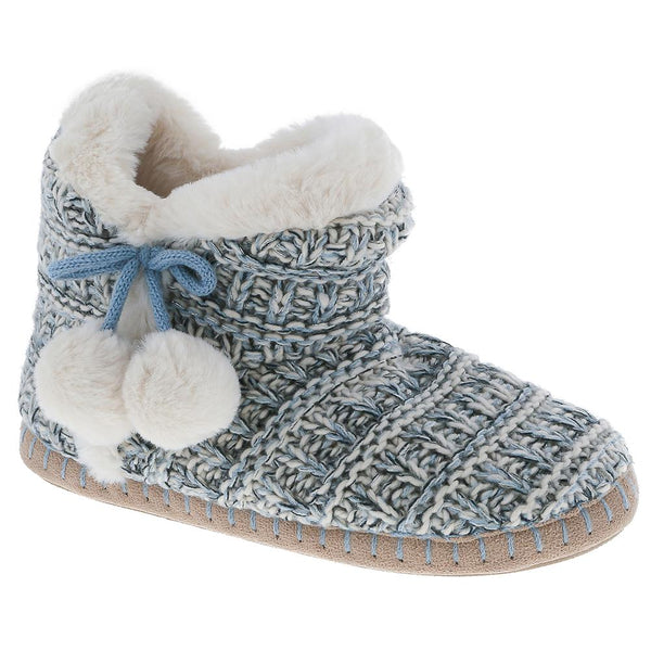 capelli new york Ladies Woven Knit Slipper Boot
