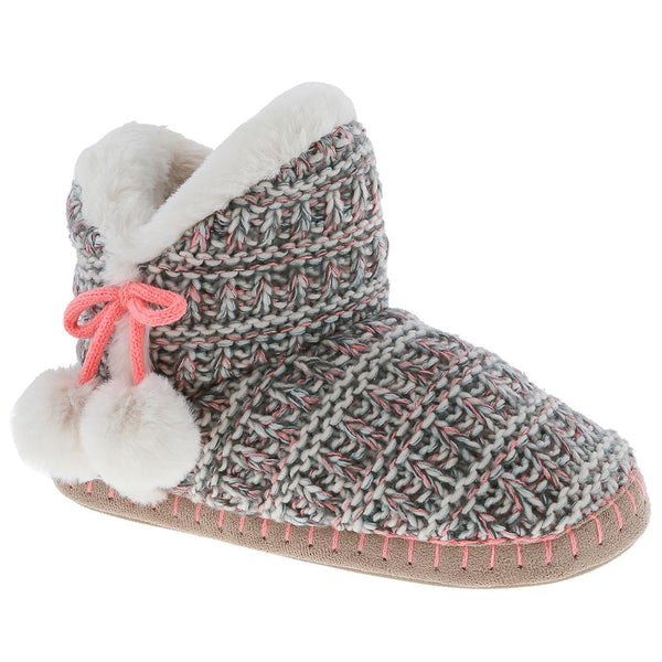capelli new york Ladies Woven Knit Slipper Boot