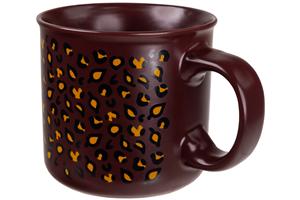 Capelli New York Leopard Leaves Camping Mug