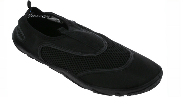 Capelli New York Men's Solid Black Aqua Shoes