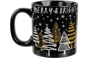Capelli New York Merry & Bright Forest Wide Can Mug