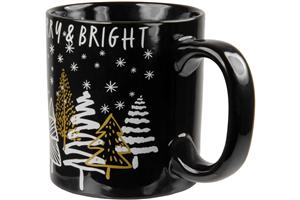 Capelli New York Merry & Bright Forest Wide Can Mug