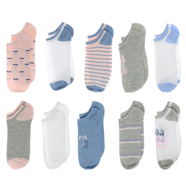 capelli new york More Love 10 Pack No Show Socks