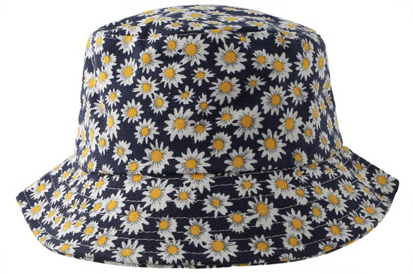 capelli new york Navy Floral Bucket Hat