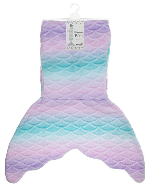 capelli new york Ombre Mermaid Tail Blanket