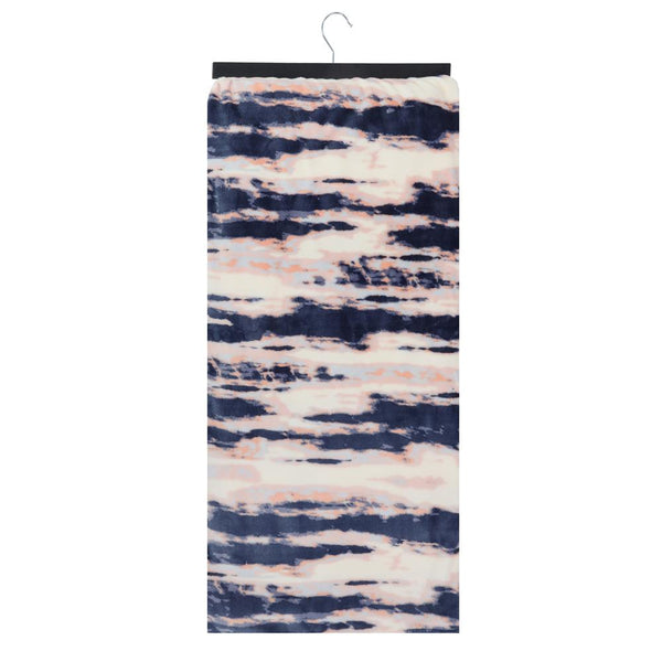 Capelli New York Tie Dye Stripe Micro Cozy Throw