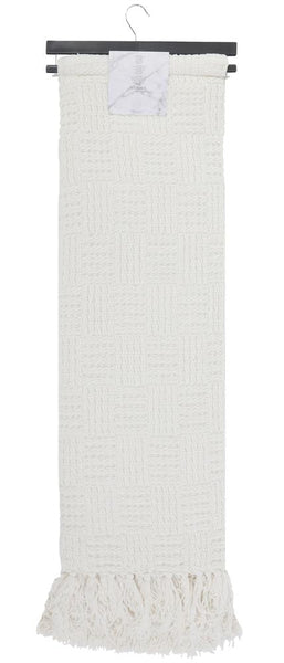 Capelli New York Woven Throw With Fringe