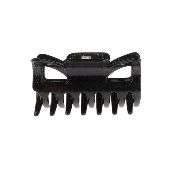 Capelli New York Charlotte Girls Cheetah Print 10 Pack No Show Socks With Bonus Claw Clip