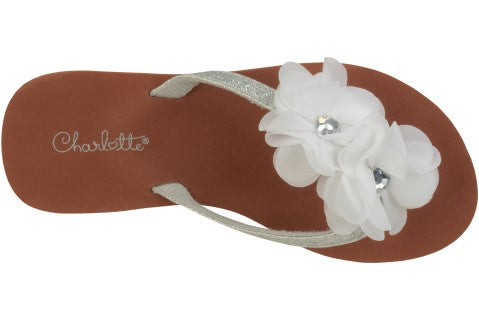 Capelli New York Charlotte Toddler Girls Flip Flops