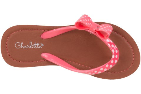 Capelli New York Charlotte Toddler Girls Flip Flops