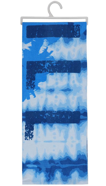 Capelli New York Chill Palm Trees Cotton Velour Beach Towel