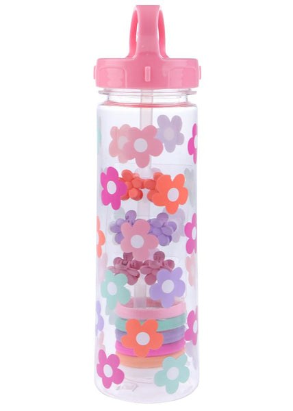 Capelli New York Daisy Icons Water Bottle With Hair Set