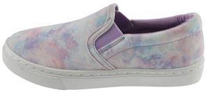Capelli New York Girls Cloud Tie Dye Printed Faux Leather Sneaker