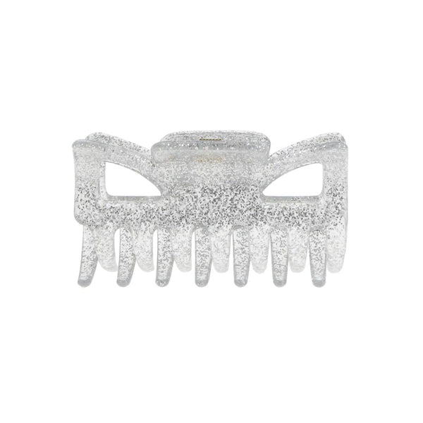 Capelli New York Girls Cow Print 10 Pack No Show Socks With Bonus Claw Clip