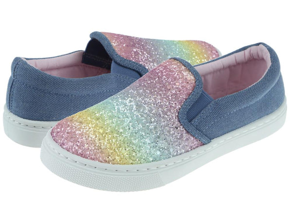 Capelli New York Girls Fine Glitter Fashion Sneaker