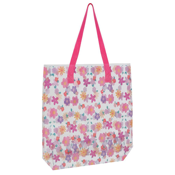 Capelli New York Girls Fun Floral Jelly Beach Tote Set