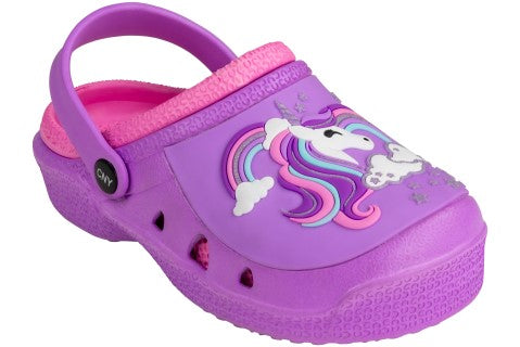 capelli new york Girls Injected EVA Two Tone Clog with Dreamy Unicorn Patch capelli new york Girls Injected EVA Two Tone Clog with Dreamy Unicorn Patch