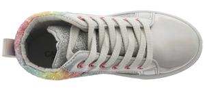 Capelli New York Girls Iridescent Faux Leather Sneaker