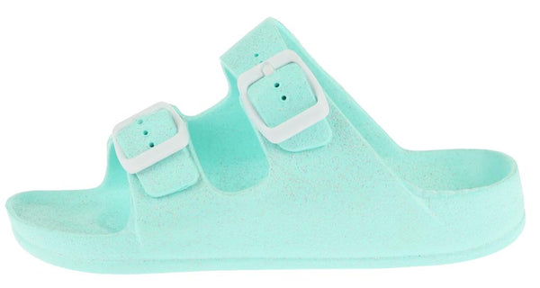 Capelli New York Girls Mint Double Strap Slip-On Sandal