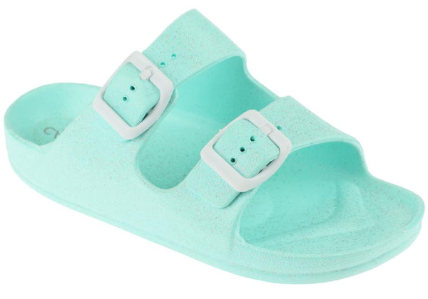 capelli new york Girls Mint Double Strap Slip-On Sandal