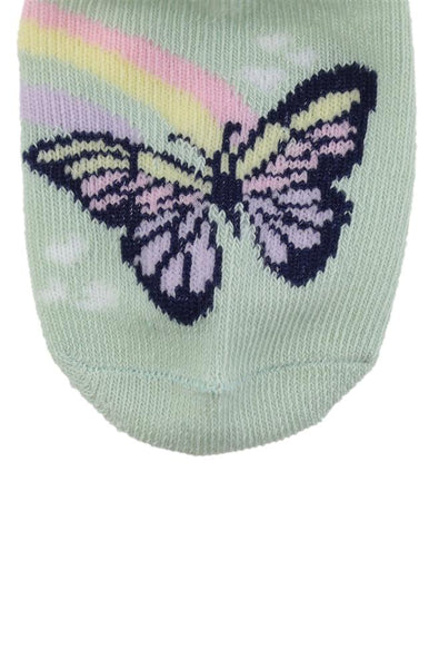 Capelli New York Infant Girls 10 Pack No Show Socks With Grippers